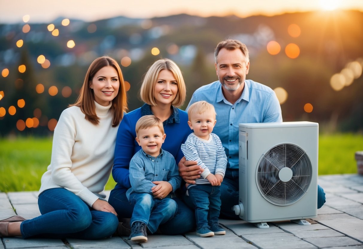 En familie i Ribe sparer penge og energi med en moderne varmepumpe